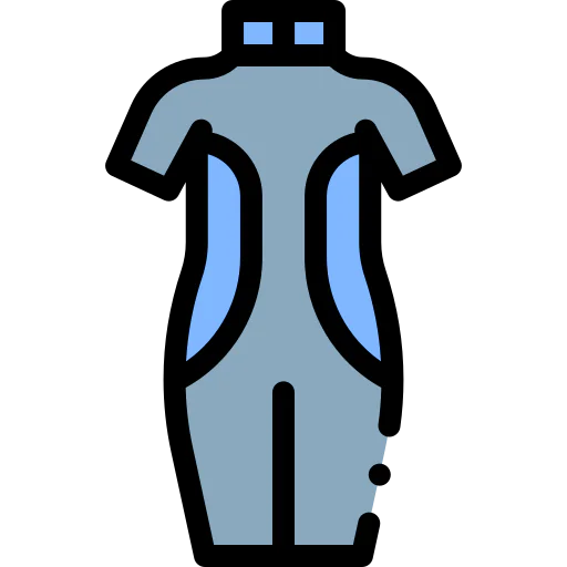Diving suit icon