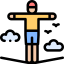 Walking on rope icon 64x64