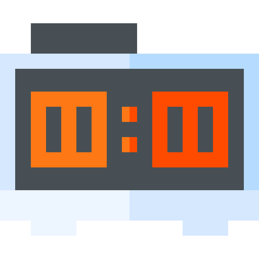 Digital clock icon