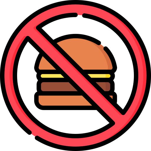 No fast food icône