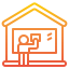 House cleaning icon 64x64