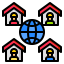 Work from home icon 64x64