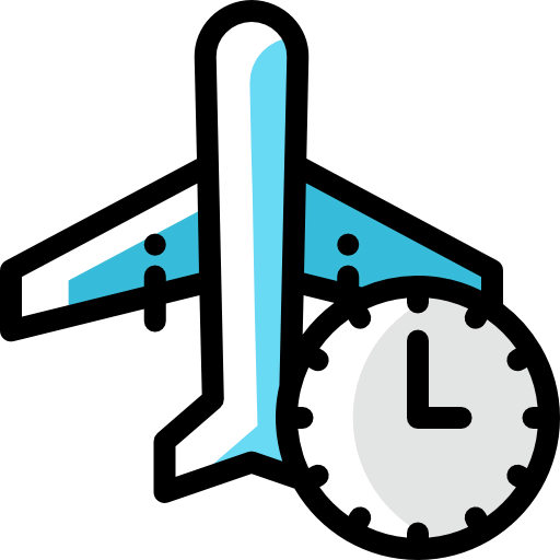 Flight time icon