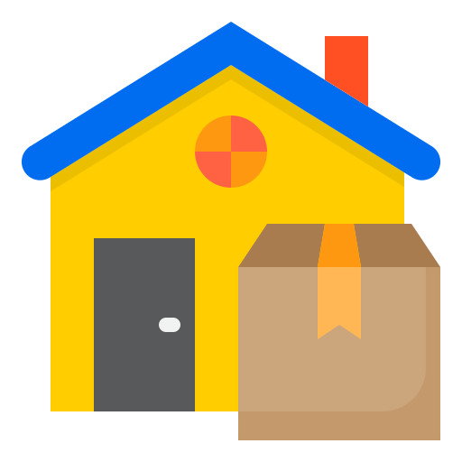 Home delivery icon