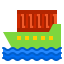 Cargo ship ícono 64x64