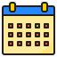 Calendar ícono 64x64