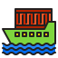 Cargo ship ícono 64x64