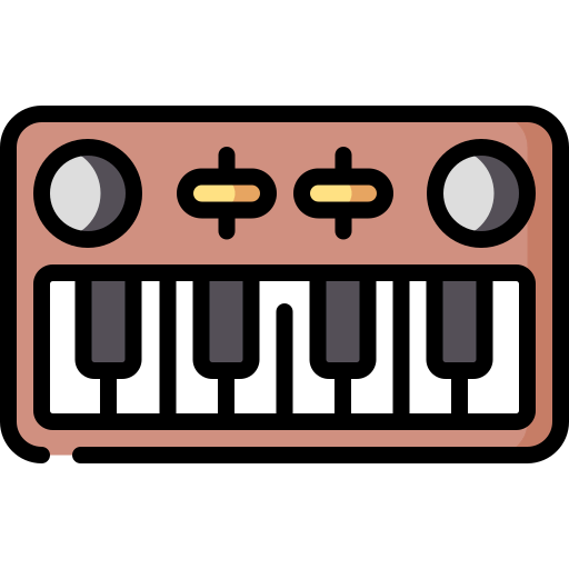 Piano keyboard icon