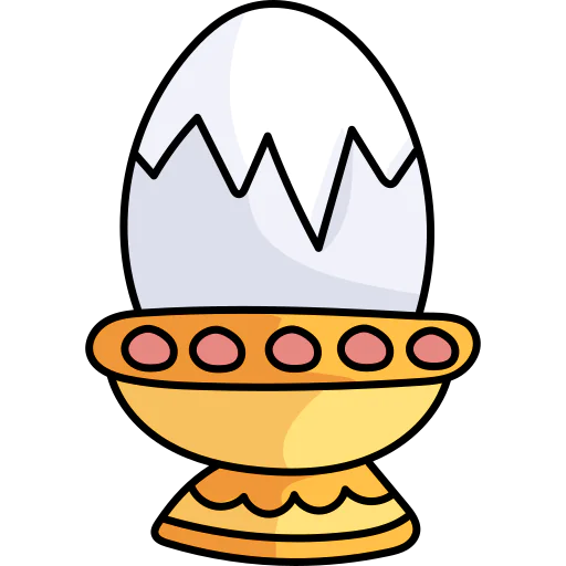 Boiled egg icon
