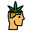 Drug addiction icon 64x64