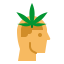 Drug addiction icon 64x64
