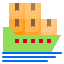 Cargo ship アイコン 64x64