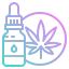Cannabis oil icon 64x64