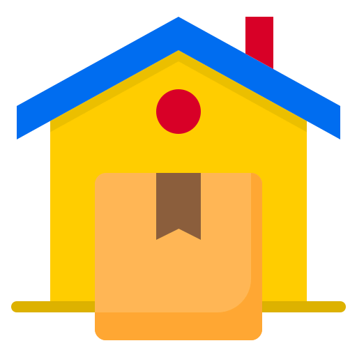 Home delivery icon