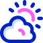Cloudy day icon 64x64