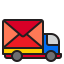 Mail truck icon 64x64