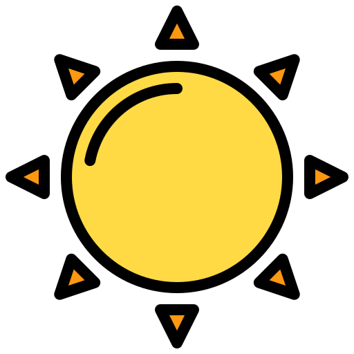 Sun icon