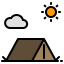 Camping ícono 64x64