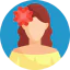 Mexican woman icon 64x64