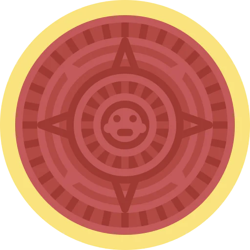 Maya calendar icon