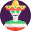 Dia de muertos icon 64x64