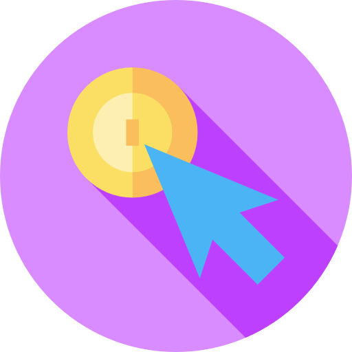 Pay per click icône