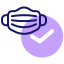 Medical mask icon 64x64