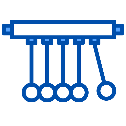 Newton cradle icon