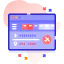Plane ticket icon 64x64