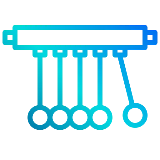 Newton cradle icon
