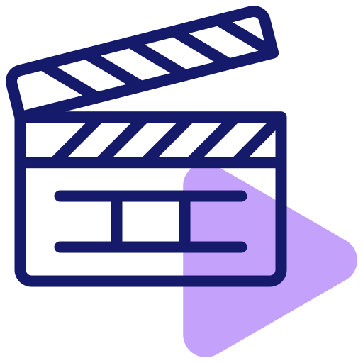 Clapperboard icon