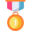 Gold medal icon 64x64