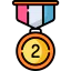 Silver medal Symbol 64x64