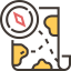 Treasure map icon 64x64