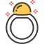 Diamond ring icon 64x64