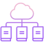 Cloud library 图标 64x64