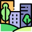Cityscape Symbol 64x64