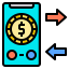 Smartphone payment ícone 64x64