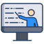 Online learning アイコン 64x64