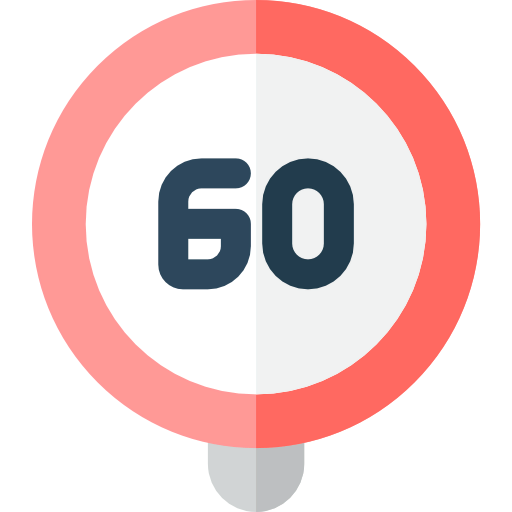 Speed limit icon