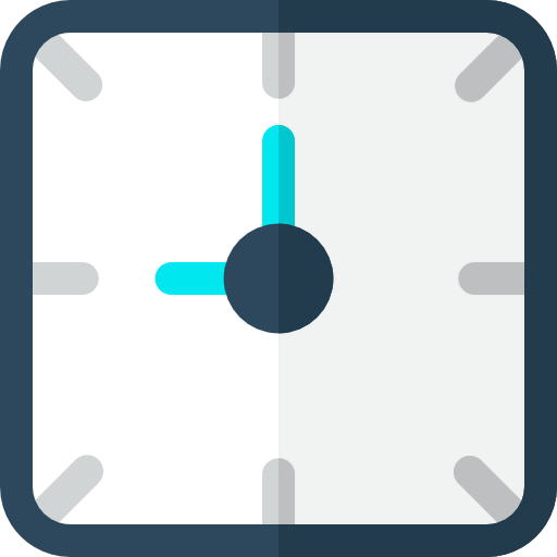 Wall clock icon