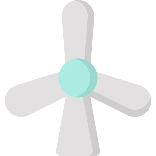 Wind turbine icon