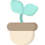 Flower pot icon 64x64