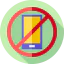 No mobile phone іконка 64x64