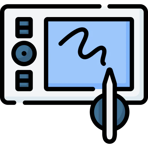 Graphic tablet icon
