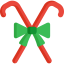 Candy canes icon 64x64
