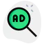 Magnifying glass icon 64x64