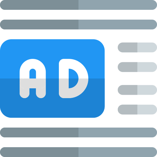 Advertisements icon