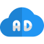 Cloud computing icon 64x64