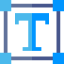 Text tool ícono 64x64